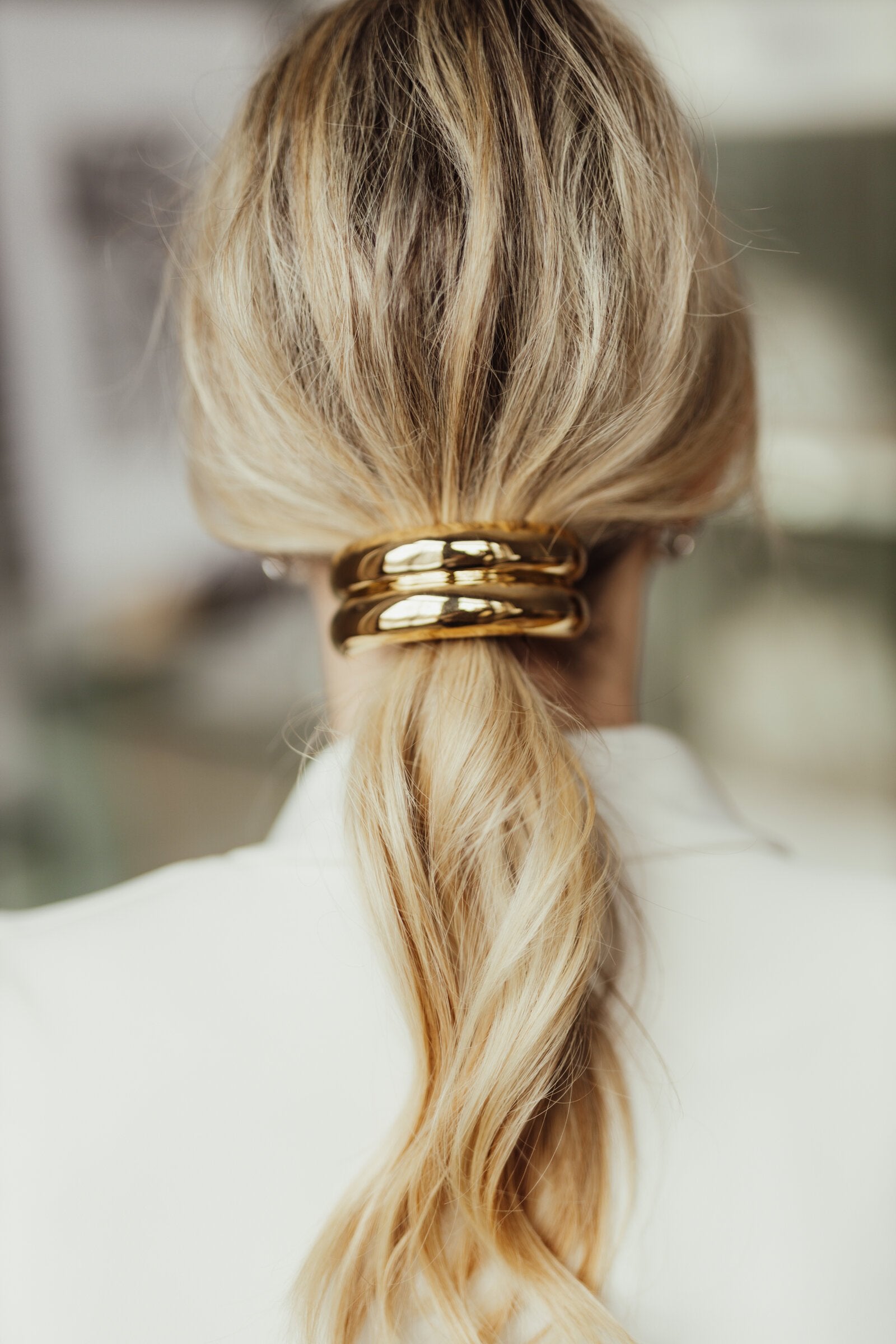 LUXE LOOP stainless steel hair tie - durable & waterproof