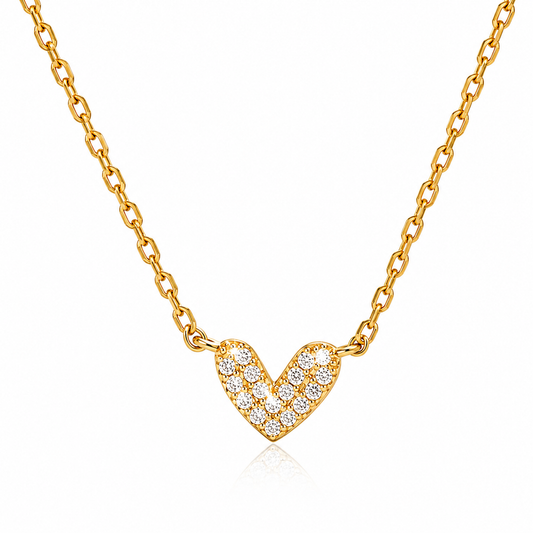Cuore Brillante Halskette