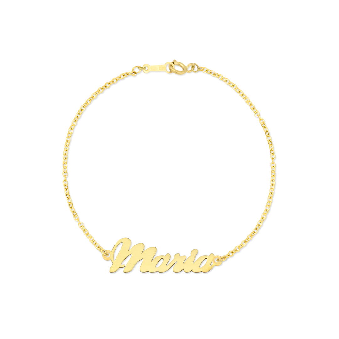 Contento name bracelet