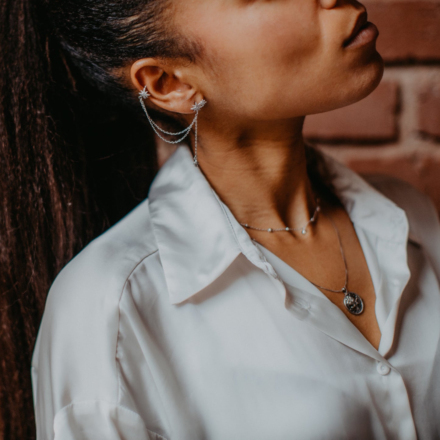 STELLATA Earring with Earcuff - Gavero