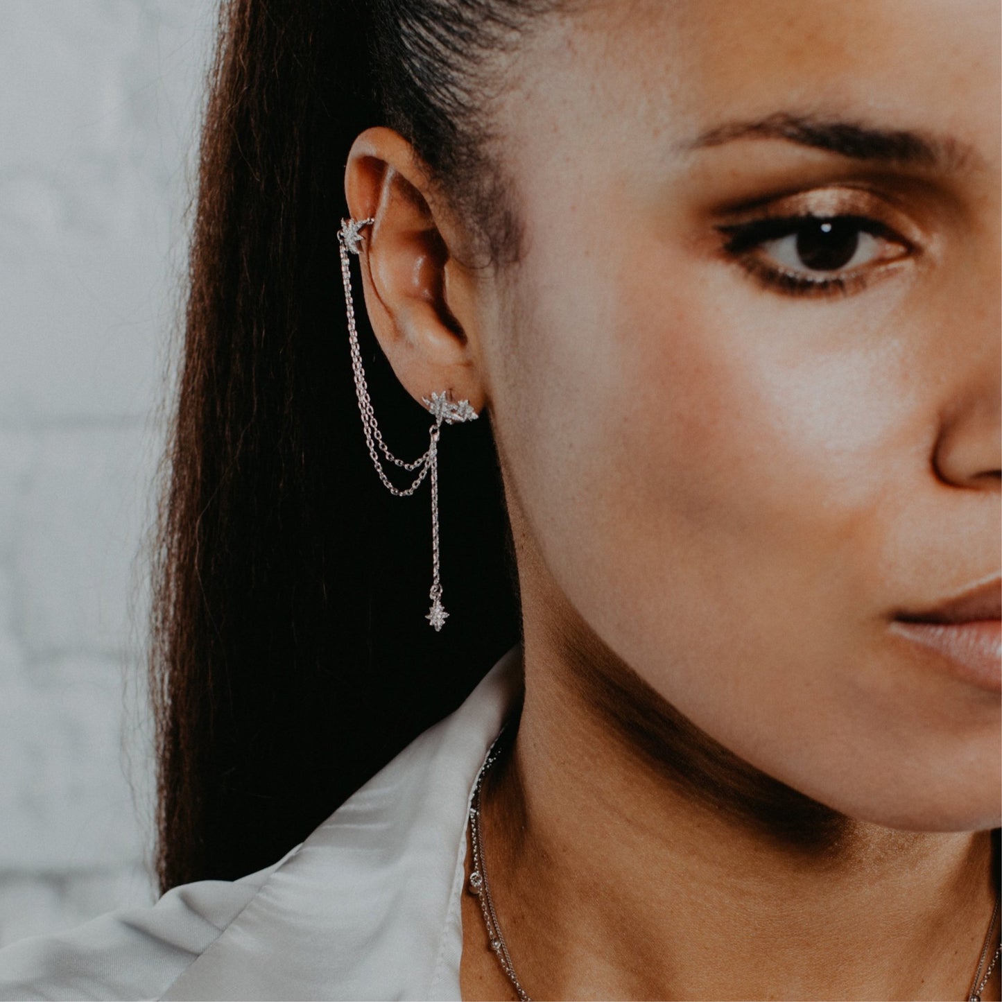 STELLATA Earring with Earcuff - Gavero