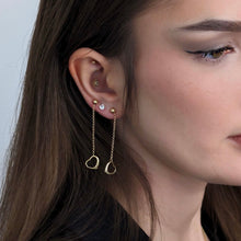 Load the image into the gallery viewer, TESORO earrings
