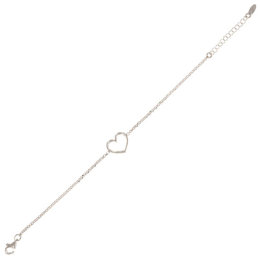 CUORE SPLENDENTE bracelet | sterling silver