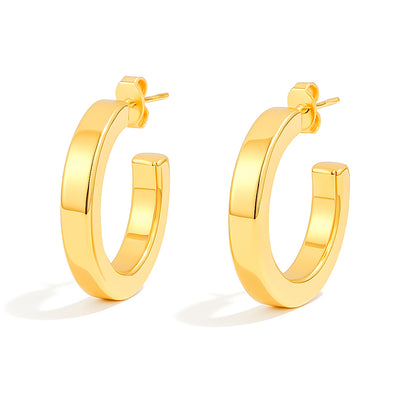Oro Largo hoop earrings