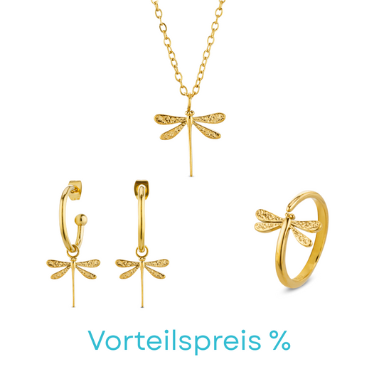 Libellula jewelry set