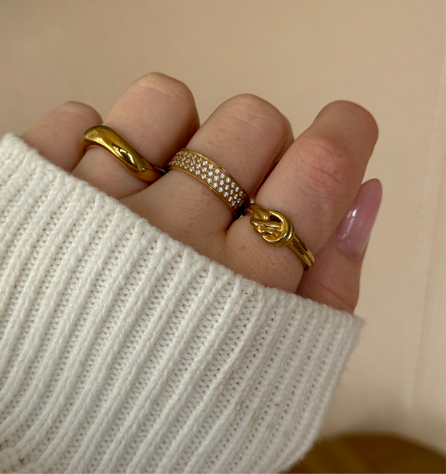 Anello glam