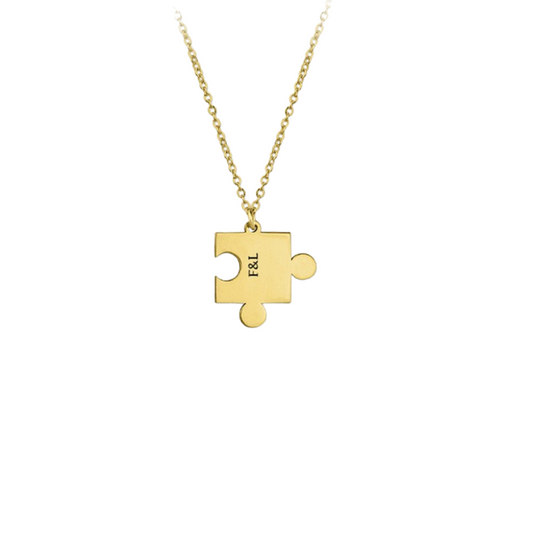 Puzzel naamketting