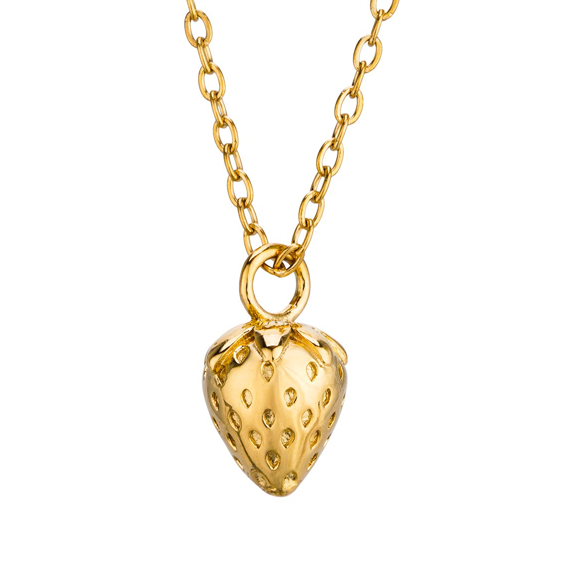 Strawberry necklace