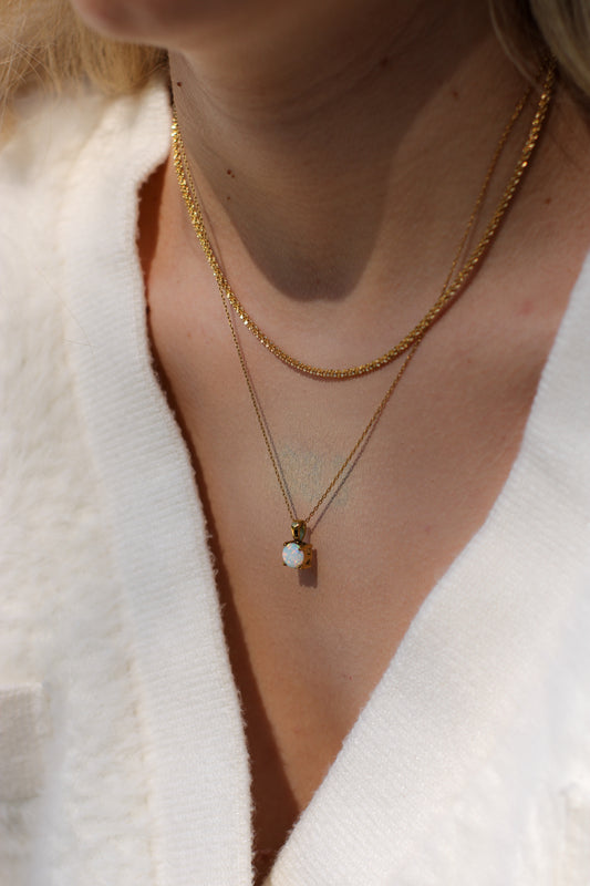 Opal necklace