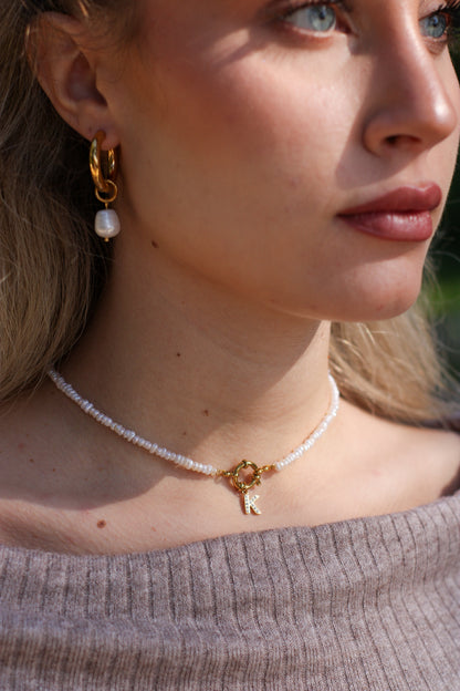 Perlenkette mit Buchstaben wasserfest