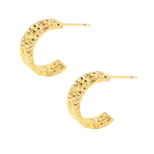 SOLARE hoop earrings