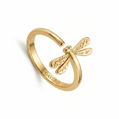 Libellula Ring mit Libellenmotiv von GAVERO