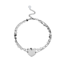 Download the image in the gallery viewer, CARINO Anklet | stainless steel | waterproof
