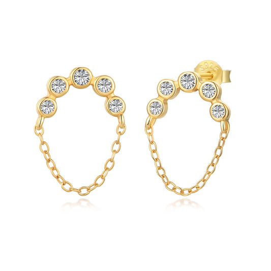 ETERNA ear studs | Sterling silver