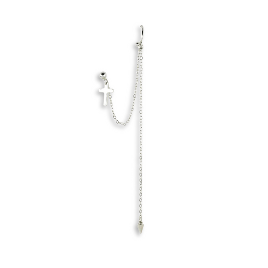 Boucle d'oreille Quasta avec earcuff