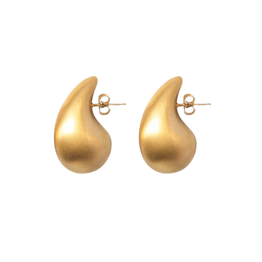 SERENO MATTE ear studs | stainless steel | waterproof