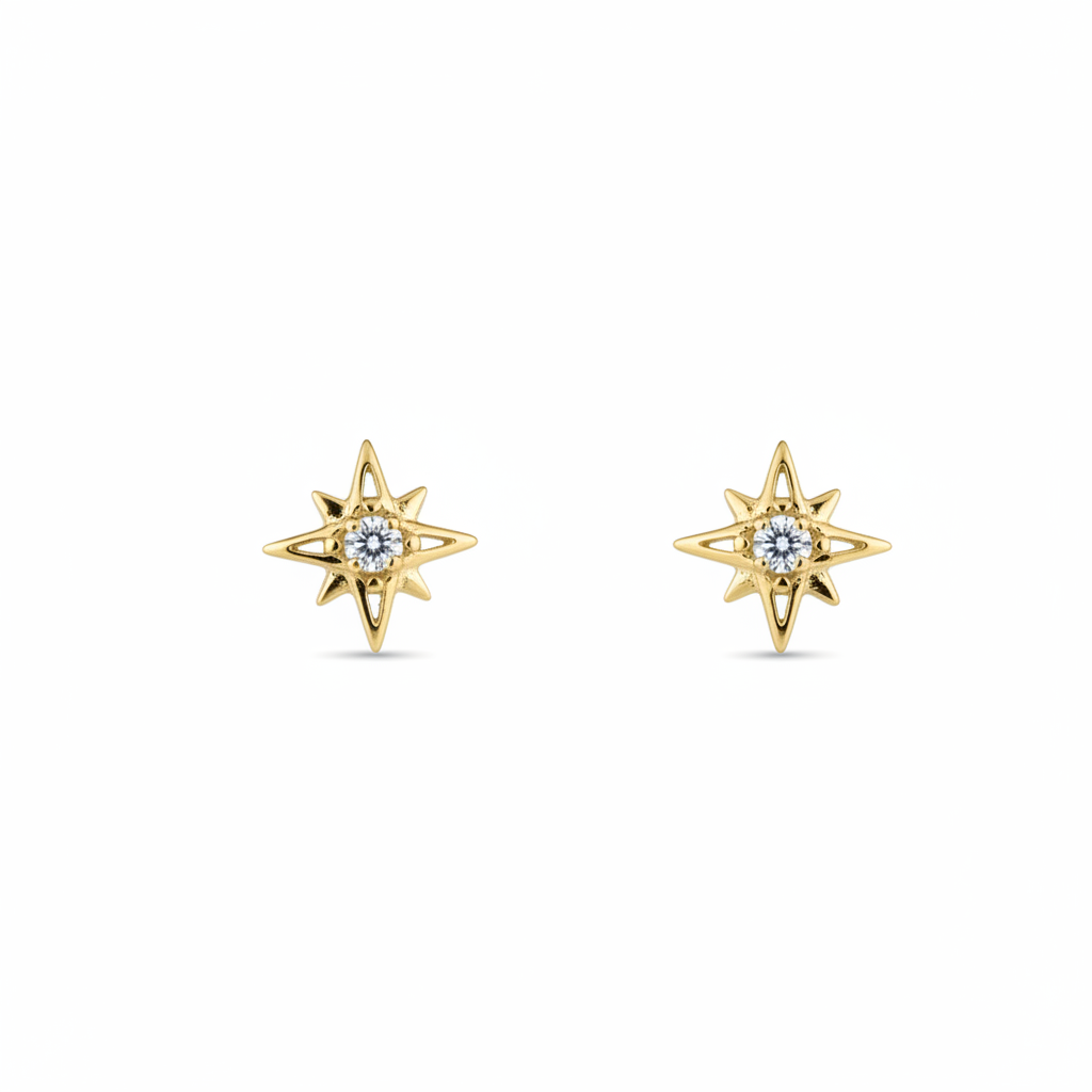 Stellato stud earrings