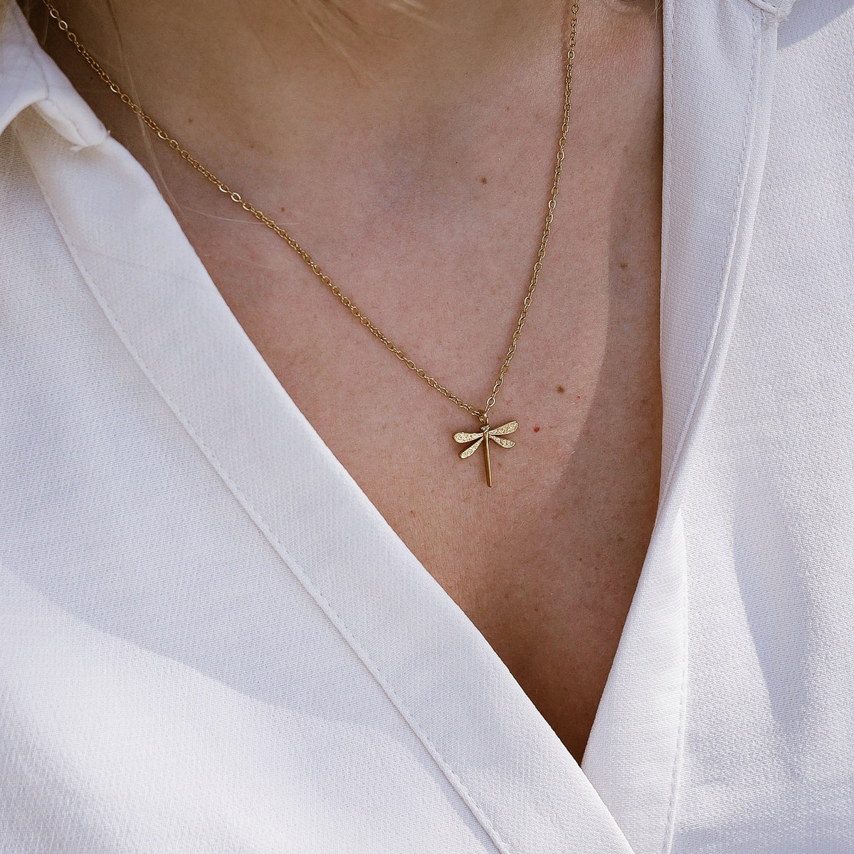 Libellula Libellen-Halskette
