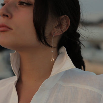 Triangolo earrings