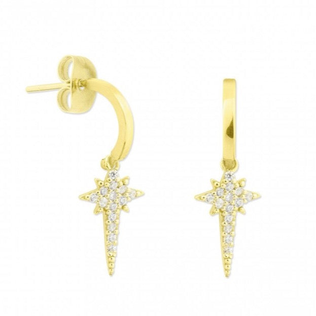 VINCENTE earrings | Real gold 375