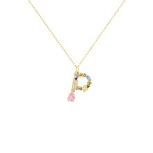 Download the image in the gallery viewer, VERSATILE letter chain 750 yellow gold
