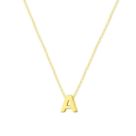 LETTERE SEMPLICE letter chain 750 yellow gold