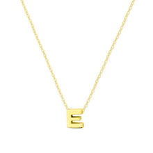 Download the image in the gallery viewer, LETTERE SEMPLICE letter chain 750 yellow gold
