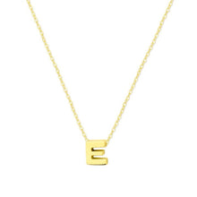 Load image into Gallery viewer, LETTERE SEMPLICE Buchstabenkette 750er Gelbgold
