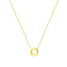 Download the image in the gallery viewer, LETTERE SEMPLICE letter chain 750 yellow gold
