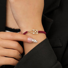 Download the image in the gallery viewer, LIMITED Mr Tosch by GAVERO UNISEX Charitiy bracelet merlot
